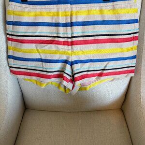 J crew Striped Shorts